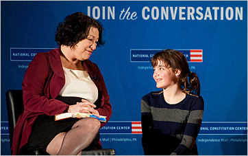 Sotomayor at National Constitution Center